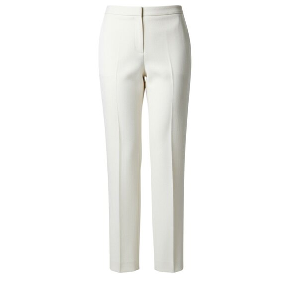 KASPER Women's Ivory Wide Leg Lined Slacks - Size 16 - Picture 1 of 9